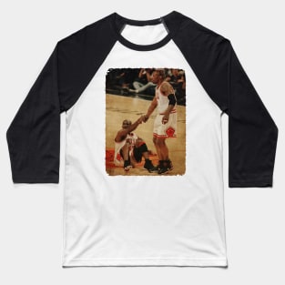 Dennis Rodman Helped Attract Michael Jordan Baseball T-Shirt